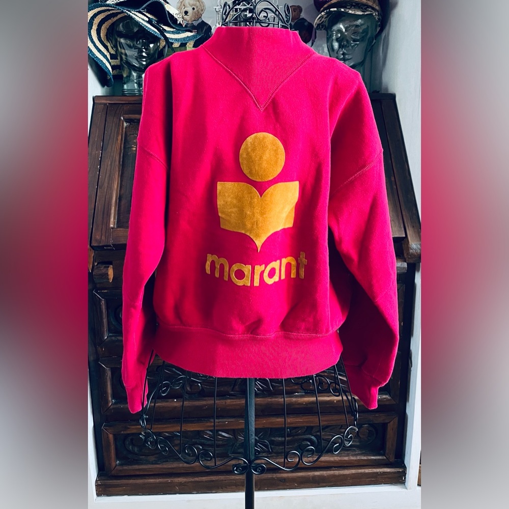 Isabel Marant Etoile Moby Logo Sweatshirt